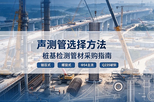 冷水滩声测管选型标准