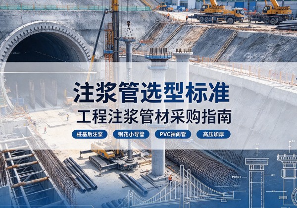 冷水滩注浆管选型标准